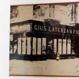 Vito fond� una cartoleria ed ebbe l�idea di intitolare la ditta  "Gius. Laterza & figli"